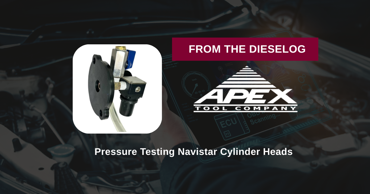Pressure Testing Navistar Cylinder Heads